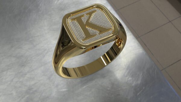 Anel Masculino - Ouro 18k